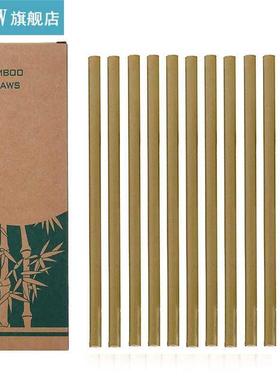 10Pcs/Set 8inch oo Straw Reusale Drinking Straws with