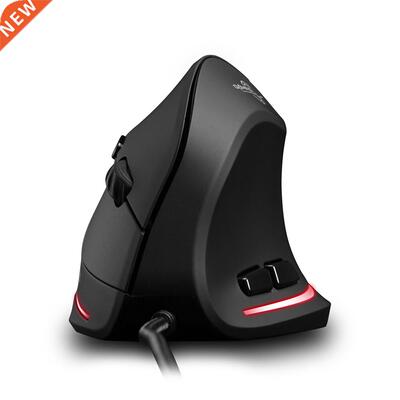 ZELOTES T 20 Mouse Wred Vertcal Mouse Ergonomc Rechargea
