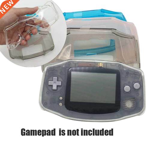 50 PCS a lot TPU Transparent protective case shell for GBA f