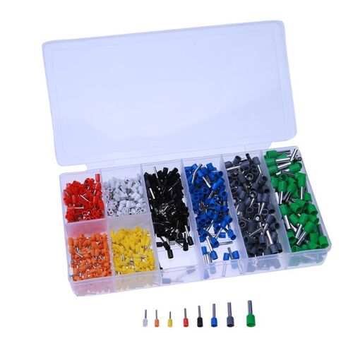 800pcs Electrical Cold Pressure Terminal  Copper Ferrules Ki
