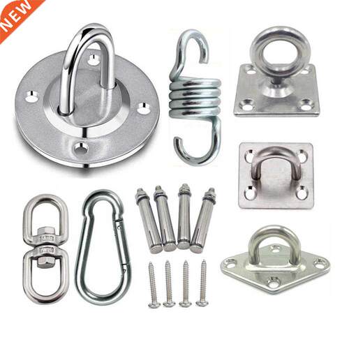 Stainless Steel Suspension Bracket Hammock Mount Ceiling Hoo