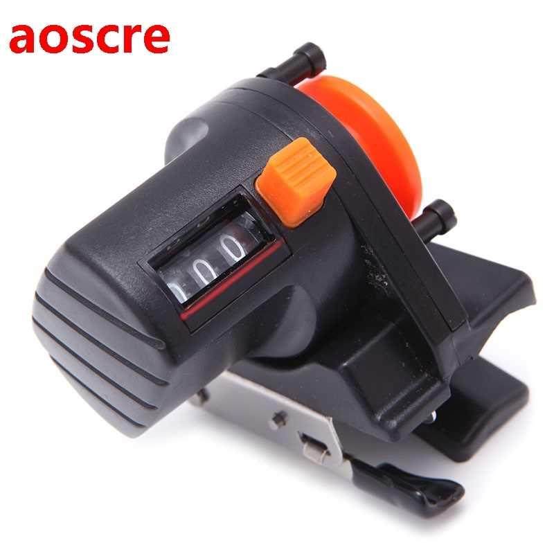 1pc 0-999M Portable Fishing Finder Line Length Depth Gauge C