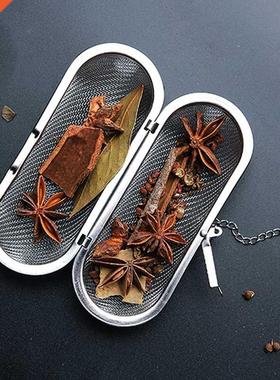 Stainless Steel Cooking Spices Infuser Fine Mesh Loose Tea H