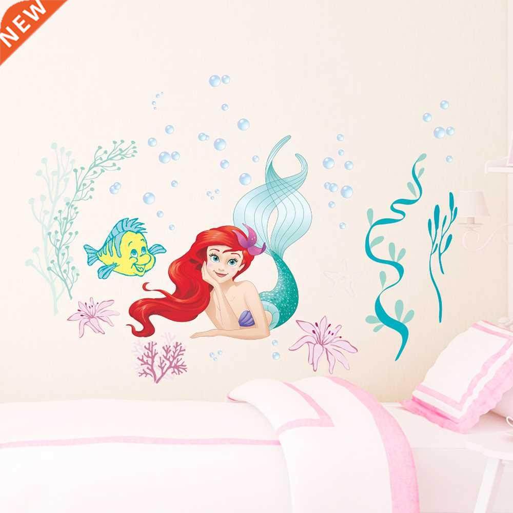 Disney Ariel Princess Mermaid nderwater Bubble Wall ers Kid