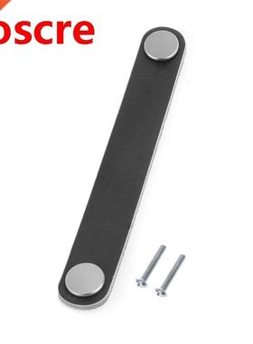 Cabinet Handle Soft PU Leather Dresser Drawer Door Knobs Pul
