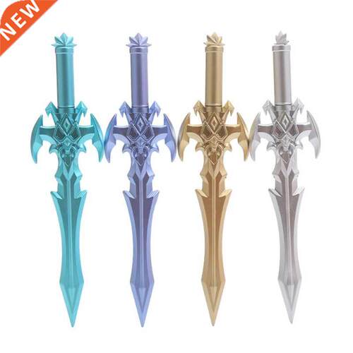 Creative Sword Gel Pen Black Gel Pen 0.5mm Needle Nib Refill