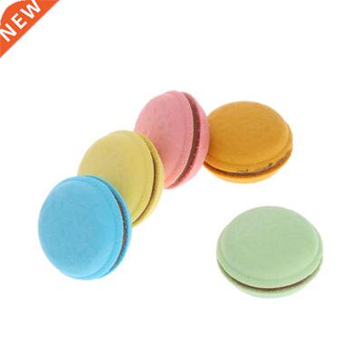 5Pcs Colorful Macaron Shape Eraser School Office Stationery