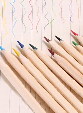 12 Colors Colorful Pencil Students Drawing Writing Pencil Se