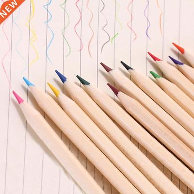 12 Colors Colorful Pencil Students Drawing Writing Pencil Se