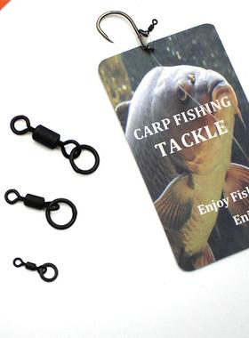 20pcs Carp Fishing Micro Hook Ring Swivel Flexi Accessories