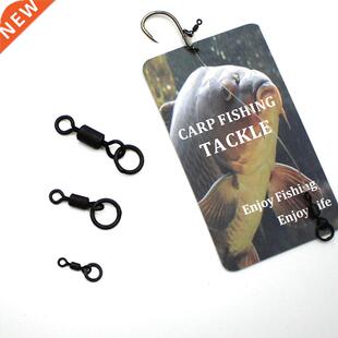 20pcs Carp Fishing Micro Hook Ring Swivel Flexi Accessories