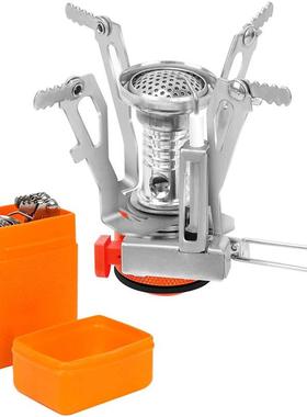 Mini Gas Stove Outdoor Folding Tourist Burner Portable Furna