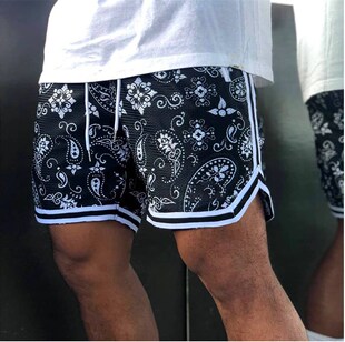 Camouflage shorts Latest Splicing Mesh Breathable Men's