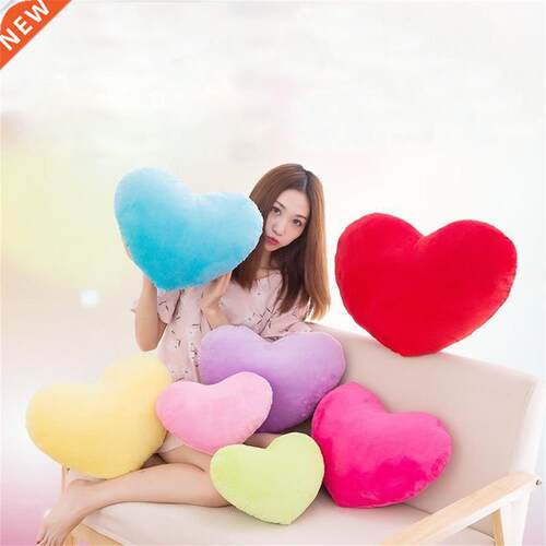 1PC Hot Home Decorative Red Color Valentines Day Stuffed Pil