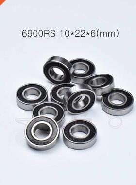 10pcs 6900RS 10*22*6(mm) free shipping chrome steel rubber
