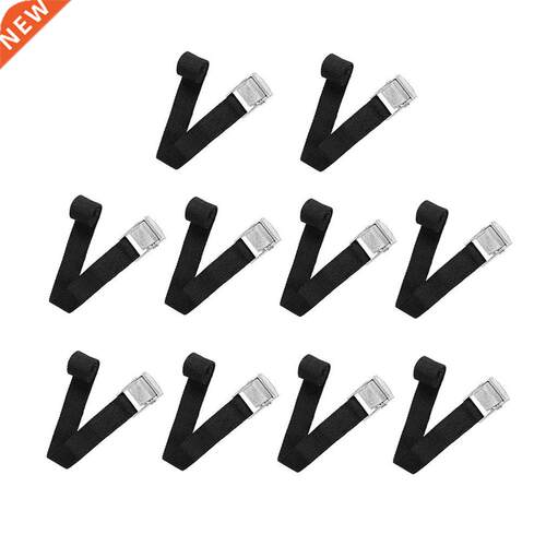 10 Pieces Cargo Straps With Fastening Buckle Polyester Fiber