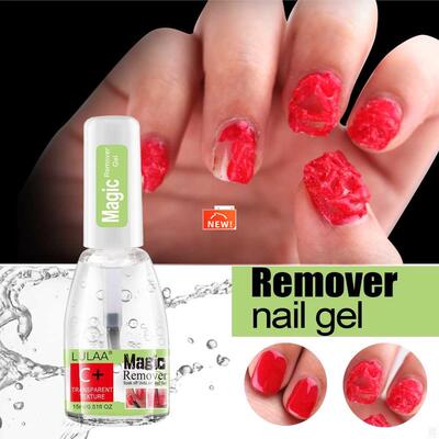 2020 NEW Magic Nail Polish Remover 15ml Burst UV Gel Soak