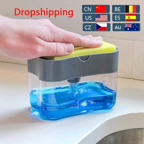 automatic soap dispenser bottle for liquid soap kitchen spon