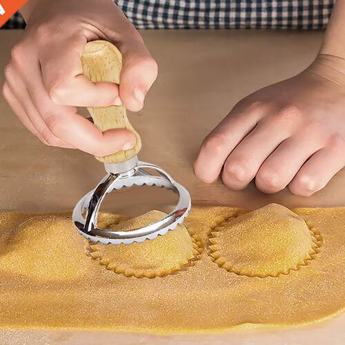 Stainless Steel Cake Pie Biscuit Embossed Baking Tool Dumpli