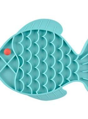 Pet Dog Feeding Slow Food Bowl Claw-shaped Dispensing Mat Fe