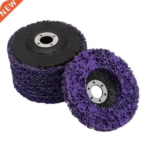 5Pcs Durable Poly Strip Disc Wheel 100x16Mm Wood Metal Paint