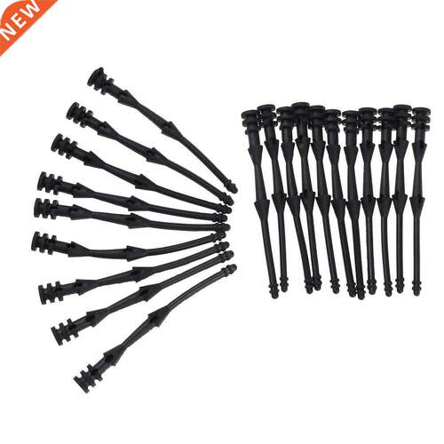 20Pcs 65mm Screw Pin Rivet Rubber PC Fan Noise Absorbtion Fa