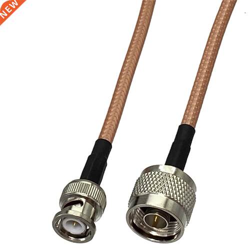 1pcs RG142 N Male Plug to BNC Male Plug RF Coaxial Connector