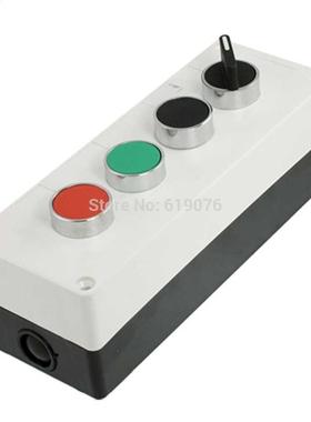 Green Sgnal Lamp Self Lockng Momentary Push Button Swtch