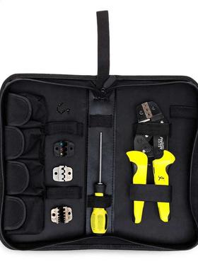 4 In 1 Wire Crimper kit Engineering Ratchet Terminal Crimpin