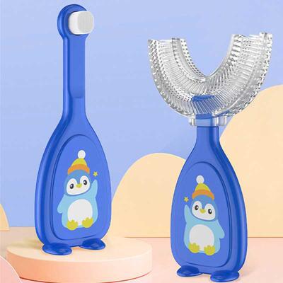 Children U-Shape Toothbrush 2-12years Kids Teeth Oral Care C