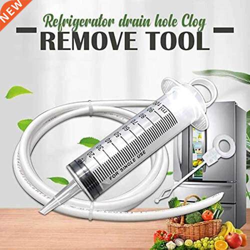 4pcs/set Refrigerator Drain Hole Clog Remover Cleaning Tools
