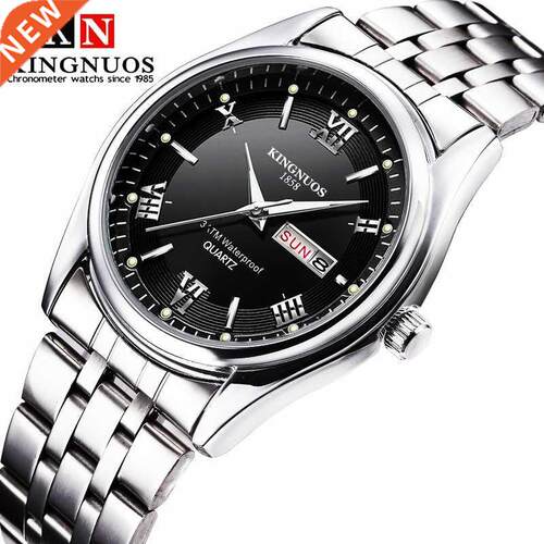 Relogio Masculino Luxury Brand Stainless Steel Analog Displ