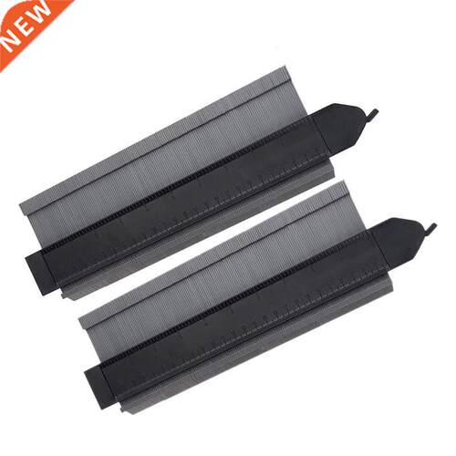 2 Pcs Plastic Contour Gauge with Lock, 10 Inch Profile Gauge