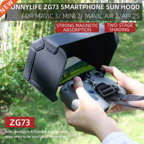 Sunhood Remote Control Cover Sun Shade Phone Monitoring For