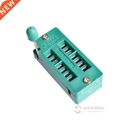 2PCS IC Test Universal ZIF Socket 14pin 14 pin dip 2.54mm IC