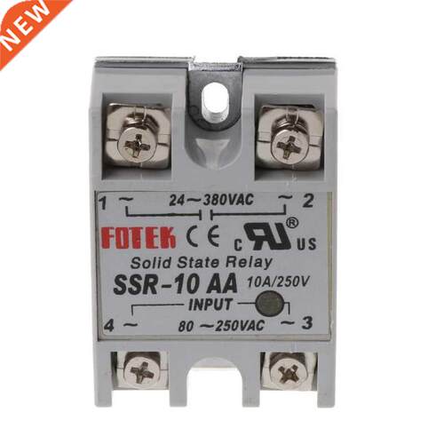24V-380V SSR-10AA 10A DC-AC Solid State Relay Module For Con