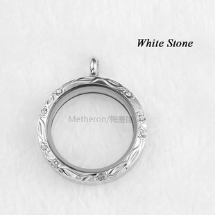 *Twist Floating Locket Stainless Steel 316L Living Memory St