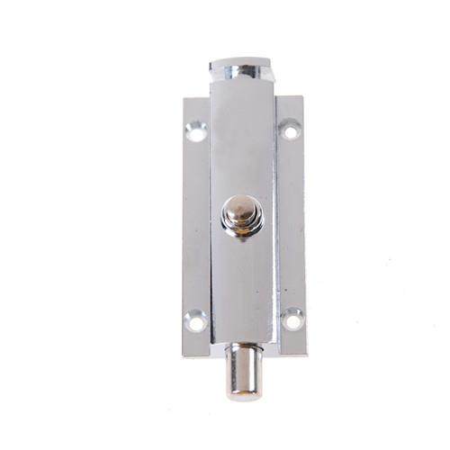 406 Door Window Security Bolt Lock Button Open Type Chrome P