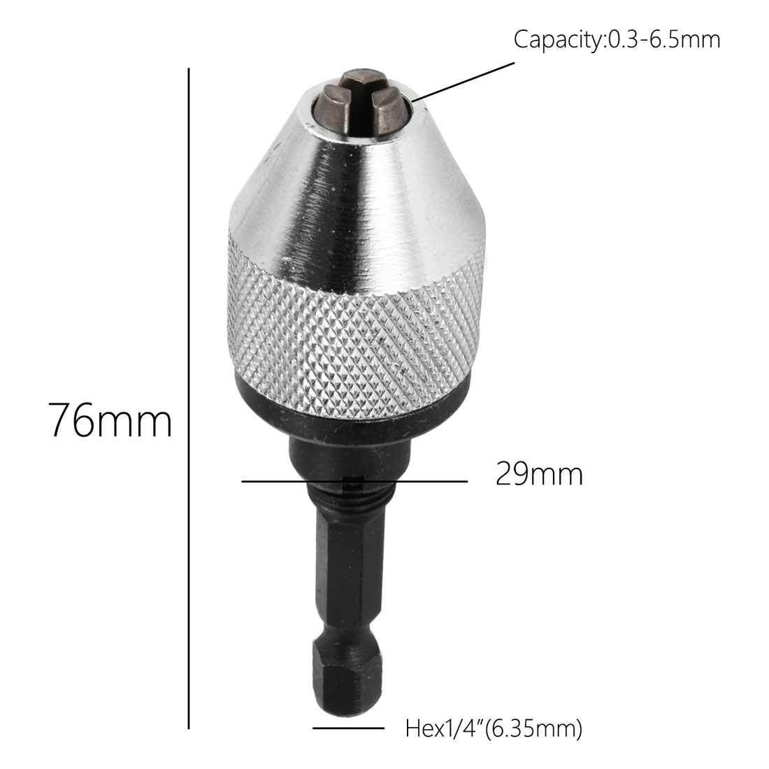 Arriva 0.-6.5mm Keyless Drill Chuck Screwdriver Impact Driv