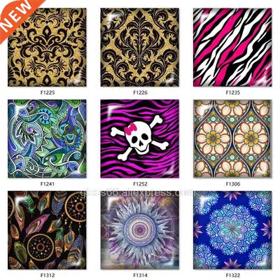 ixed Beautiful pattern sand leopard paisley Square photo gl