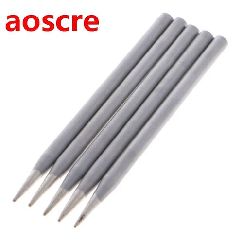 5 Pcs 30W Replacement Soldering Iron Tip Lead-Free Solder Ti