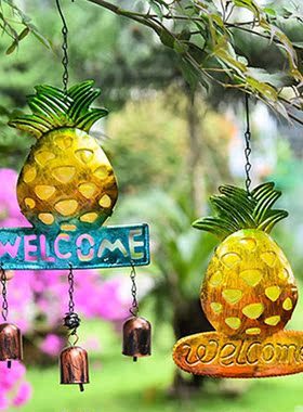 Wind Chimes Welcome Brand Pineapple Wind Chime Home Hanging