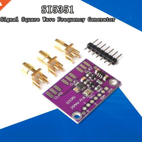DC 3V 5V SI5351 SI5351A I2C Clock Signal Generator Module Hi