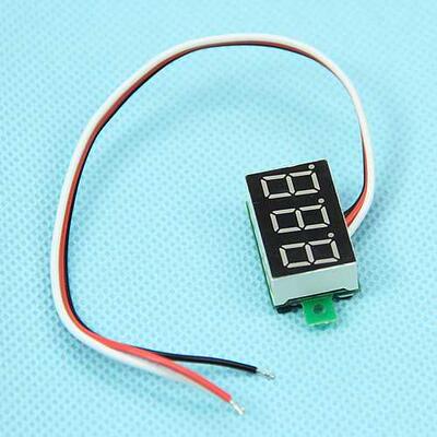 Mini Line LED Small Panel Meter Display Vtmeter DC0-100V L