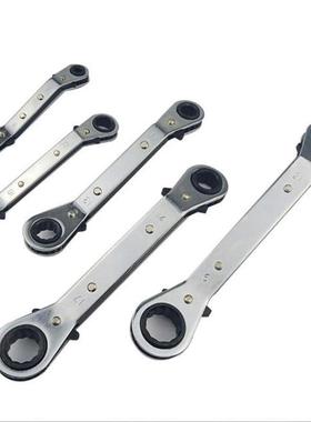 5pcs Key Ratchet Wrenches Set 6*8 10*12 11*13 14*17 19*21mm