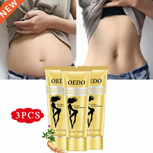 3PCS Hyaluronic Acid Ginseng Slimming Cream Reduce Cellulite