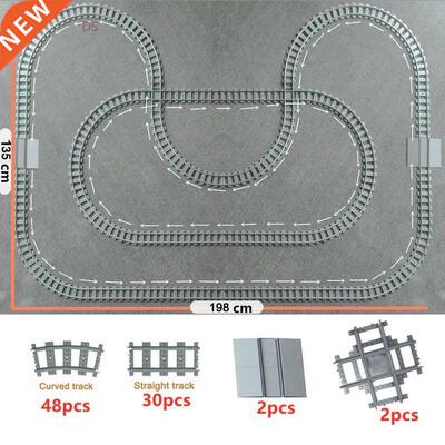 City Train Flexible Tracks trein double layer Track Rail St