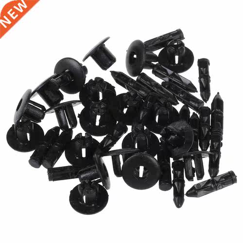 20 Pcs 7mm Hole Plastic Push Screw Rivet Fairing Panel Fixin