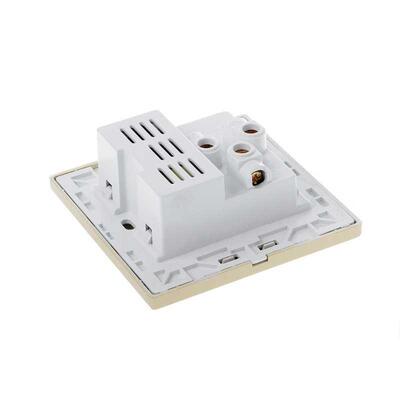 Dual USB LED Electric Wall Charger Station Socket Adapter Po