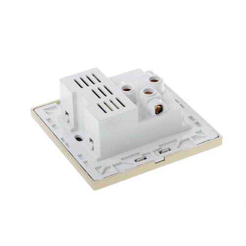 Dual USB LED Electric Wall Charger Station Socket Adapter Po